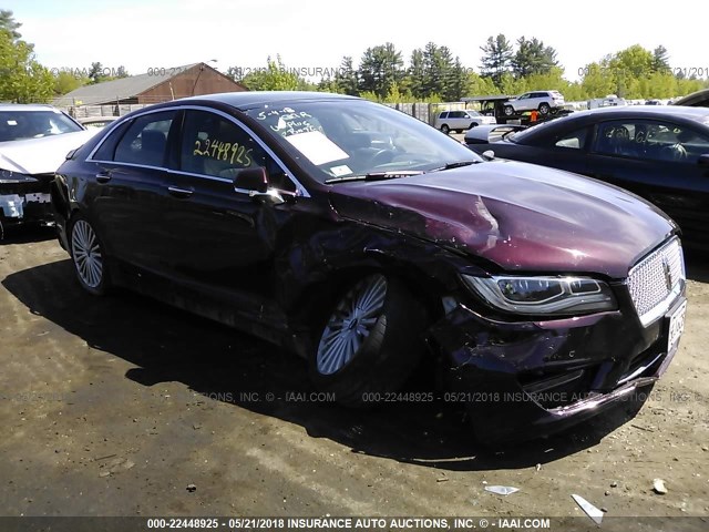 3LN6L5FCXHR629708 - 2017 LINCOLN MKZ RESERVE BURGUNDY photo 6