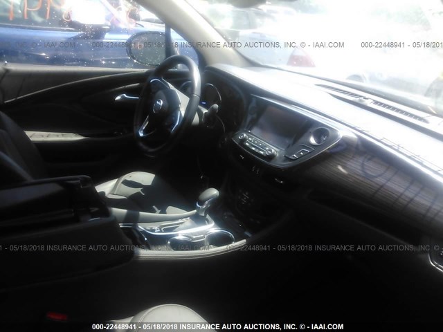 LRBFXBSA0HD222516 - 2017 BUICK ENVISION ESSENCE Սև լուսանկար 5