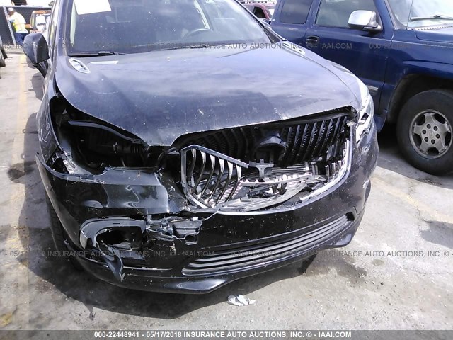 LRBFXBSA0HD222516 - 2017 BUICK ENVISION ESSENCE Սև լուսանկար 6