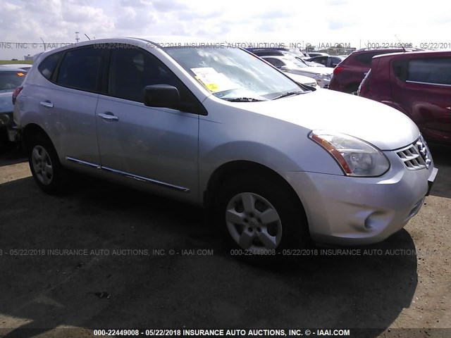 JN8AS5MTXBW562802 - 2011 NISSAN ROGUE S/SV/KROM SILVER photo 1