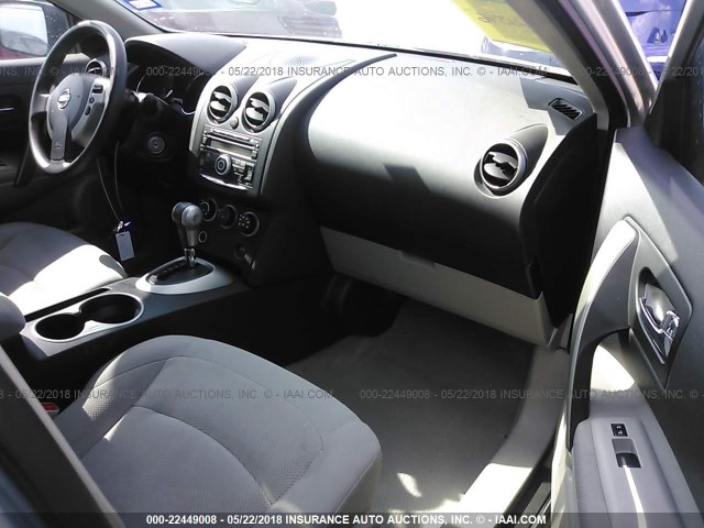 JN8AS5MTXBW562802 - 2011 NISSAN ROGUE S/SV/KROM SILVER photo 5