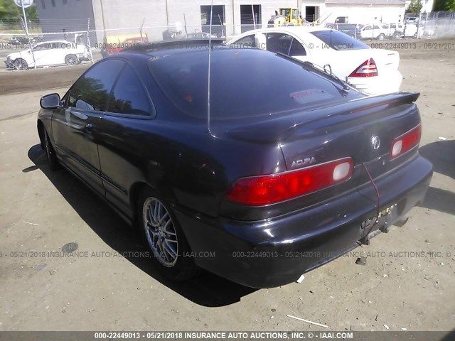 JH4DC4453YS009909 - 2000 ACURA INTEGRA LS BLACK photo 3
