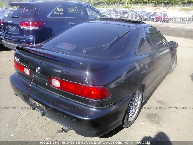 JH4DC4453YS009909 - 2000 ACURA INTEGRA LS BLACK photo 4