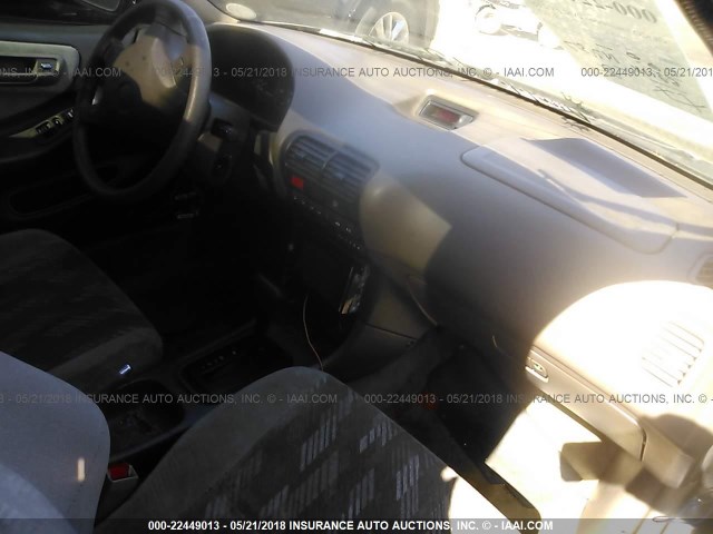 JH4DC4453YS009909 - 2000 ACURA INTEGRA LS BLACK photo 5