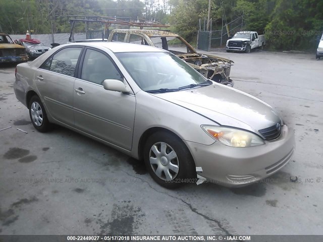 4T1BE32K44U275360 - 2004 TOYOTA CAMRY LE/XLE/SE ოქროსფერი ფოტო 1