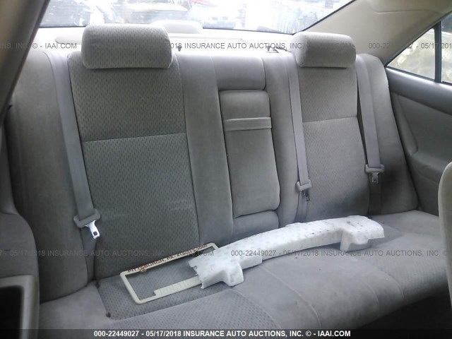 4T1BE32K44U275360 - 2004 TOYOTA CAMRY LE/XLE/SE ოქროსფერი ფოტო 8