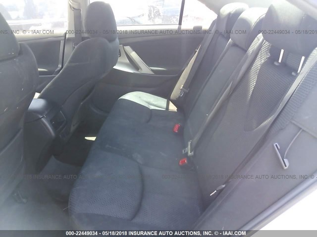 4T1BF3EK2BU151304 - 2011 TOYOTA CAMRY SE/LE/XLE 银色 照片 8