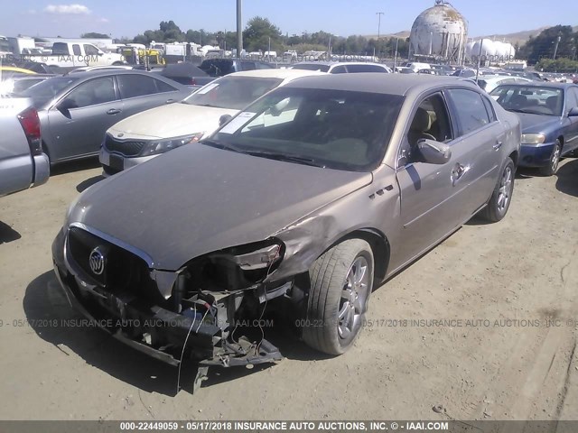 1G4HD57207U158509 - 2007 BUICK LUCERNE CXL TAN photo 2