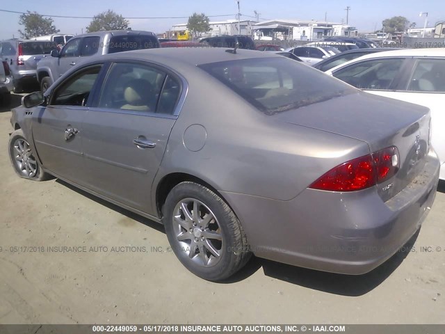 1G4HD57207U158509 - 2007 BUICK LUCERNE CXL TAN photo 3