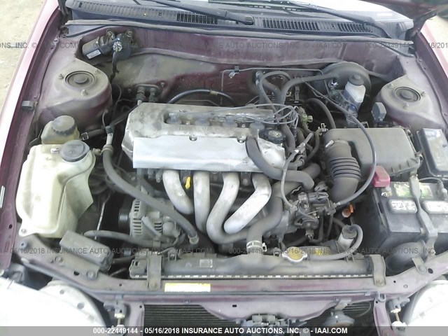 1NXBR12E5XZ143280 - 1999 TOYOTA COROLLA VE/CE/LE 勃艮第红 照片 10