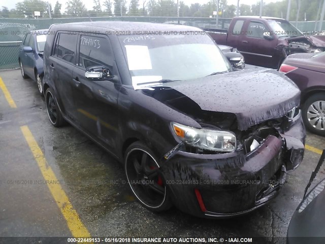 JTLKE50E481033046 - 2008 TOYOTA SCION XB BURGUNDY photo 1