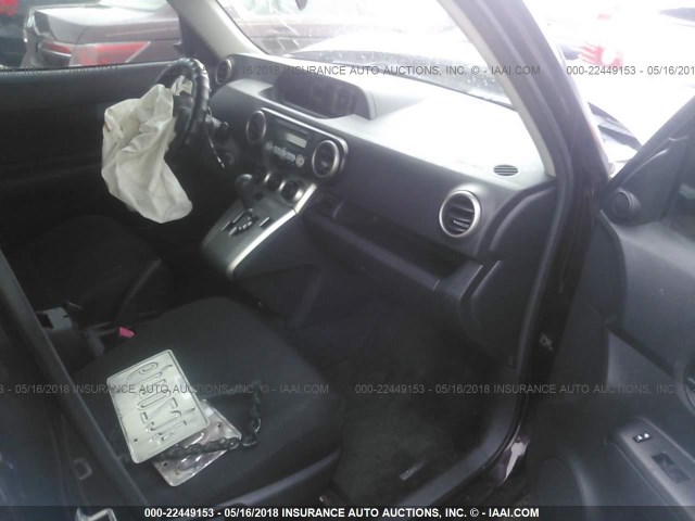 JTLKE50E481033046 - 2008 TOYOTA SCION XB BURGUNDY photo 5