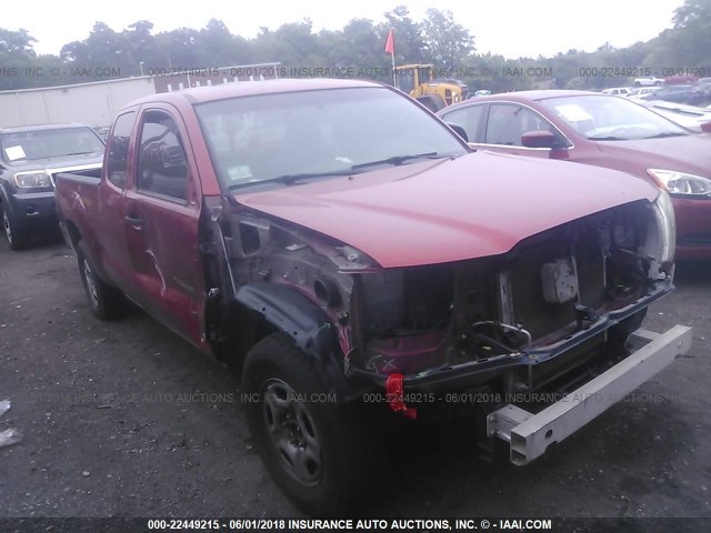5TETX22N97Z458501 - 2007 TOYOTA TACOMA ACCESS CAB Rot Foto 1