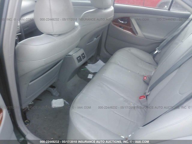 4T1BF3EK3AU534246 - 2010 TOYOTA CAMRY SE/LE/XLE GREEN photo 8