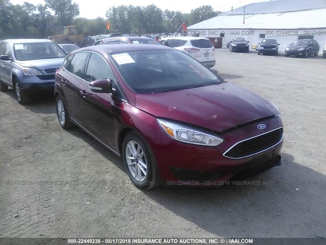 1FADP3K29FL262920 - 2015 FORD FOCUS SE RED photo 1