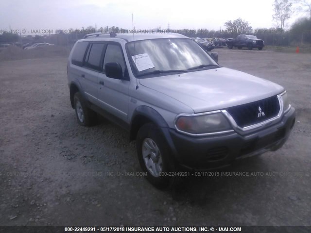 JA4MT31R14J001675 - 2004 MITSUBISHI MONTERO SPORT XLS SILVER photo 1