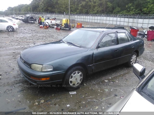 4T1SK11E7PU234749 - 1993 TOYOTA CAMRY DX GREEN photo 2