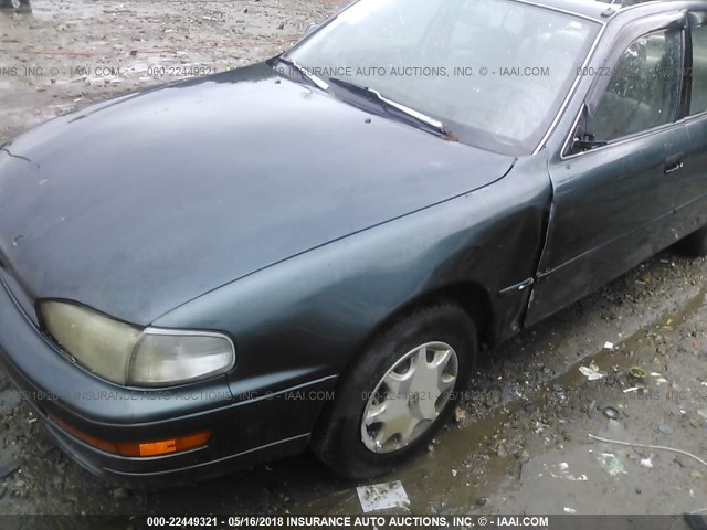 4T1SK11E7PU234749 - 1993 TOYOTA CAMRY DX GREEN photo 6