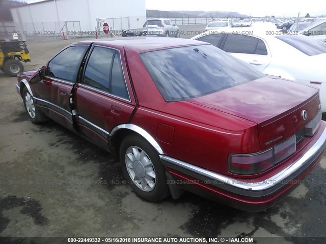 1G6KS52Y7VU831825 - 1997 CADILLAC SEVILLE SLS RED photo 3