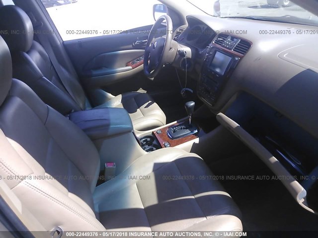 2HNYD18273H547408 - 2003 ACURA MDX GOLD photo 5