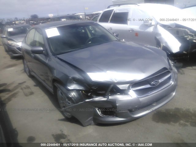 4S3BL616497236158 - 2009 SUBARU LEGACY 2.5I GRAY photo 1