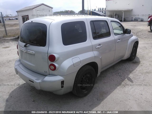 3GNDA13D66S579880 - 2006 CHEVROLET HHR LS TAN photo 4