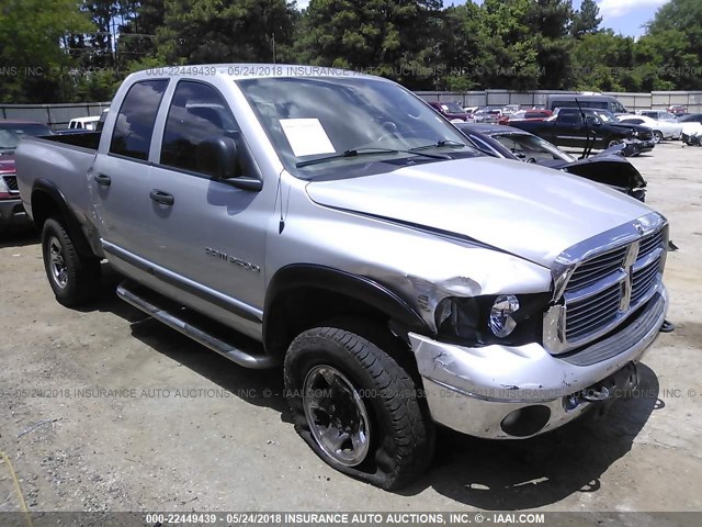 3D7KS28C35G755164 - 2005 DODGE RAM 2500 ST/SLT 银色 照片 1