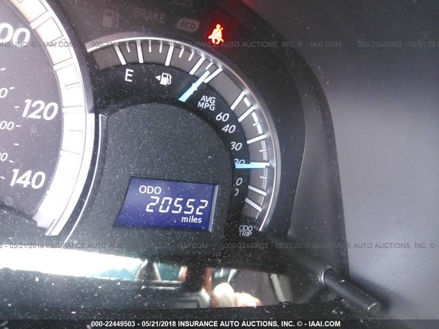 4T1BF1FK6EU807852 - 2014 TOYOTA CAMRY L/SE/LE/XLE 红色 照片 7