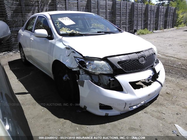 JTDBL40EX9J041326 - 2009 TOYOTA COROLLA LE/XLE WHITE photo 1
