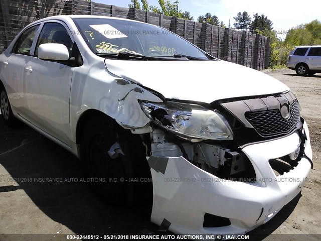 JTDBL40EX9J041326 - 2009 TOYOTA COROLLA LE/XLE WHITE photo 6