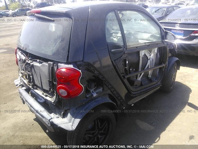 WMEEJ3BA6EK745990 - 2014 SMART FORTWO PURE/PASSION BLACK photo 4