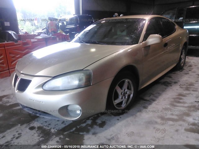 2G2WS522741365631 - 2004 PONTIAC GRAND PRIX GT2 GOLD photo 2