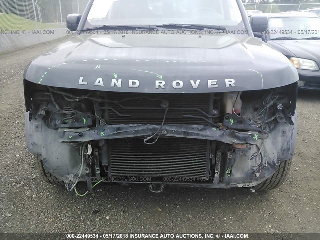 SALAK2D4XCA599231 - 2012 LAND ROVER LR4 HSE LUXURY BLACK photo 6