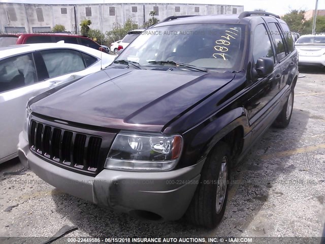 1J4GX48S34C288411 - 2004 JEEP GRAND CHEROKEE LAREDO/COLUMBIA/FREEDOM 紫色 照片 2