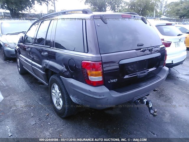 1J4GX48S34C288411 - 2004 JEEP GRAND CHEROKEE LAREDO/COLUMBIA/FREEDOM 紫色 照片 3