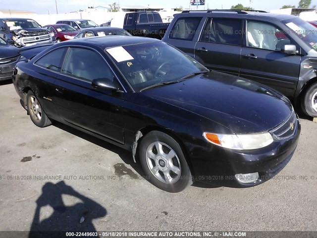 2T1CF28P2XC166366 - 1999 TOYOTA CAMRY SOLARA SE/SLE შავი ფოტო 1