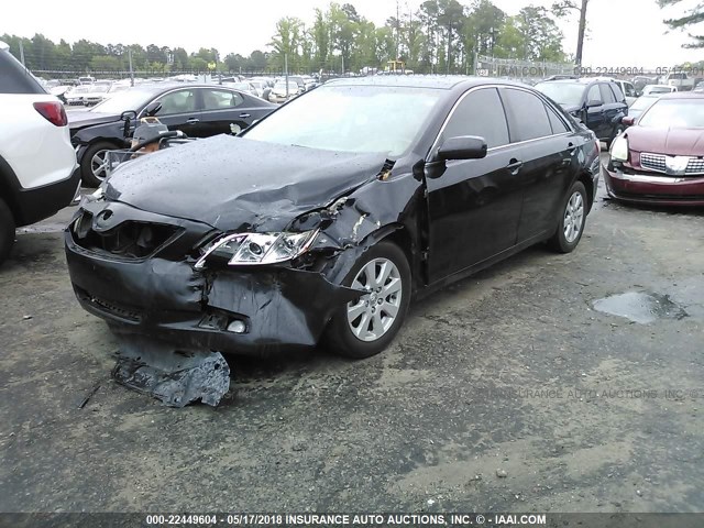 4T1BK46K67U039614 - 2007 TOYOTA CAMRY NEW GENERAT LE/XLE/SE BLACK photo 2