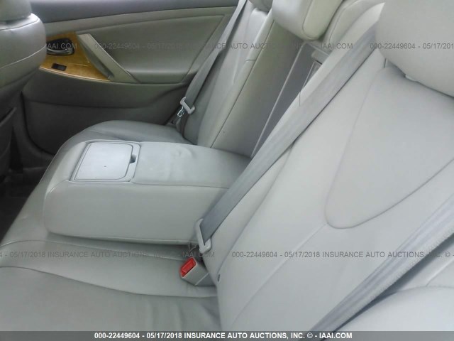 4T1BK46K67U039614 - 2007 TOYOTA CAMRY NEW GENERAT LE/XLE/SE BLACK photo 8