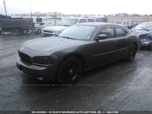 2B3CA3CV8AH231746 - 2010 DODGE CHARGER SXT GRAY photo 2