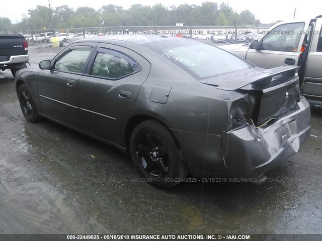 2B3CA3CV8AH231746 - 2010 DODGE CHARGER SXT GRAY photo 3