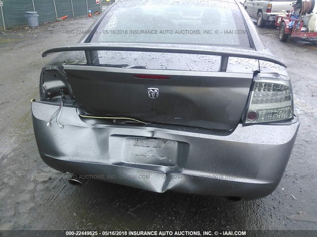 2B3CA3CV8AH231746 - 2010 DODGE CHARGER SXT GRAY photo 6