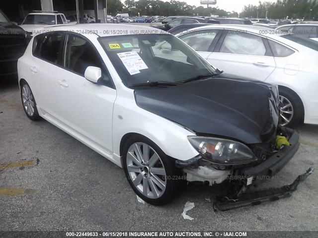 JM1BK34L581119743 - 2008 MAZDA SPEED 3 白色 照片 1