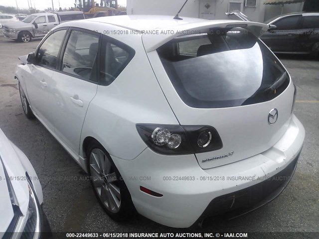JM1BK34L581119743 - 2008 MAZDA SPEED 3 白色 照片 3