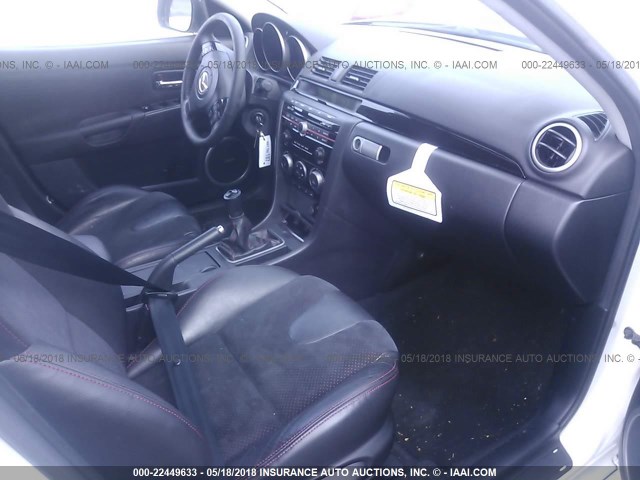 JM1BK34L581119743 - 2008 MAZDA SPEED 3 白色 照片 5