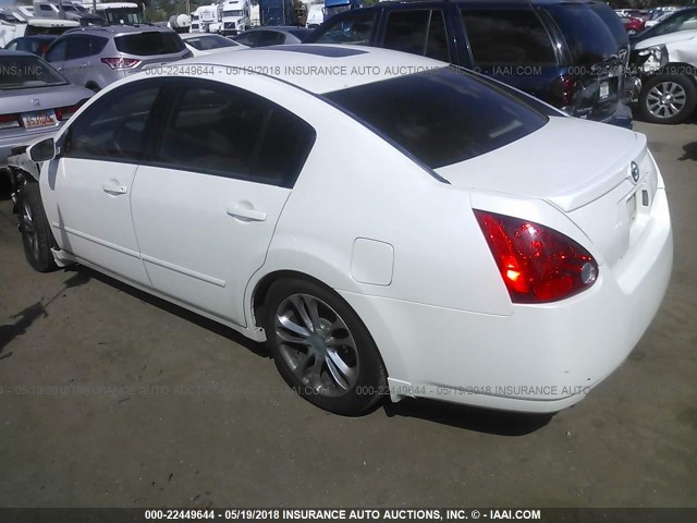 1N4BA41E64C863967 - 2004 NISSAN MAXIMA SE/SL WHITE photo 3