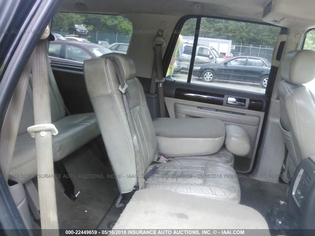 5LMFU28R54LJ19530 - 2004 LINCOLN NAVIGATOR BLACK photo 8