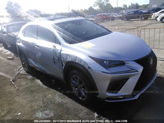 JTJYARBZ1J2092223 - 2018 LEXUS NX 300/BASE/F SPORT 银色 照片 1