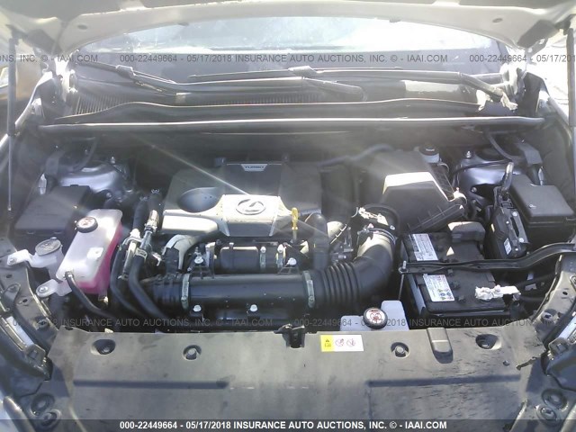 JTJYARBZ1J2092223 - 2018 LEXUS NX 300/BASE/F SPORT 银色 照片 10