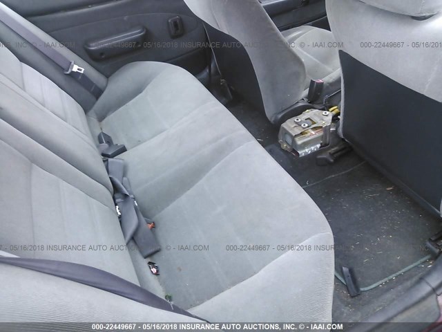 1NXAE09B1RZ158021 - 1994 TOYOTA COROLLA LE/DX 栗色 照片 8