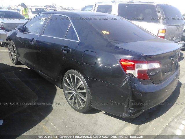 4T1BF1FK3EU469570 - 2014 TOYOTA CAMRY L/SE/LE/XLE 黑色 照片 3